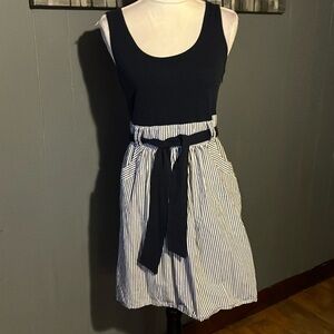 Tommy Hilfiger size medium sleeveless navy dress